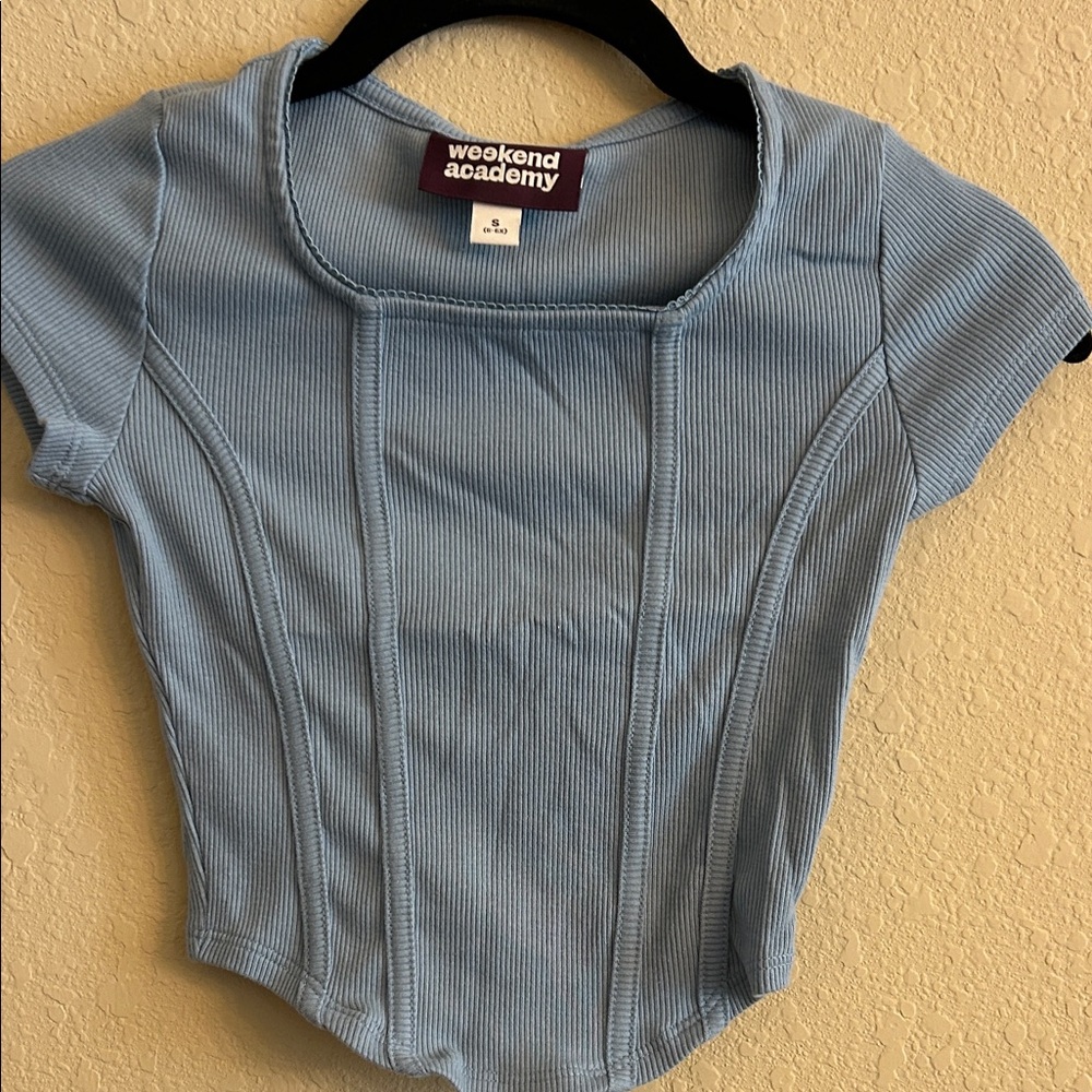 Weekend Academy Girls Short Sleeve Corset Top
Six 6X Small